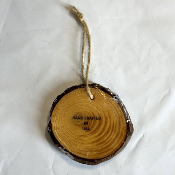 "Gone Fishing" 5 Rustic Wooden Pendant - HAND CRAFTED IN USA, NEW - Picture 10 of 15